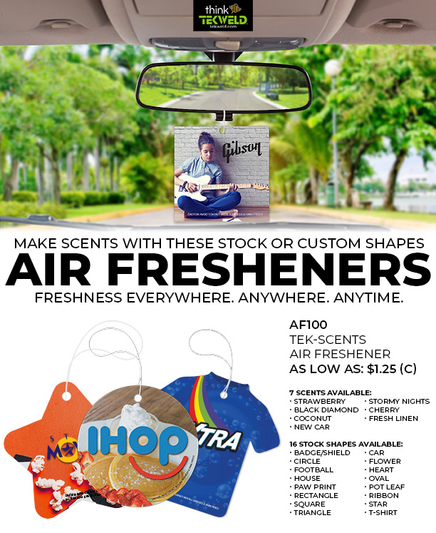 Make Scents with Custom Air Fresheners